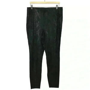 Express Women’s Snakeskin Print Black Leggings Pants Size 16